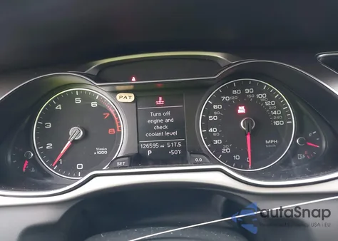 2013 Audi A4 2.0T Premium from USA, damaged, VIN WAUBFAFL1DN045596